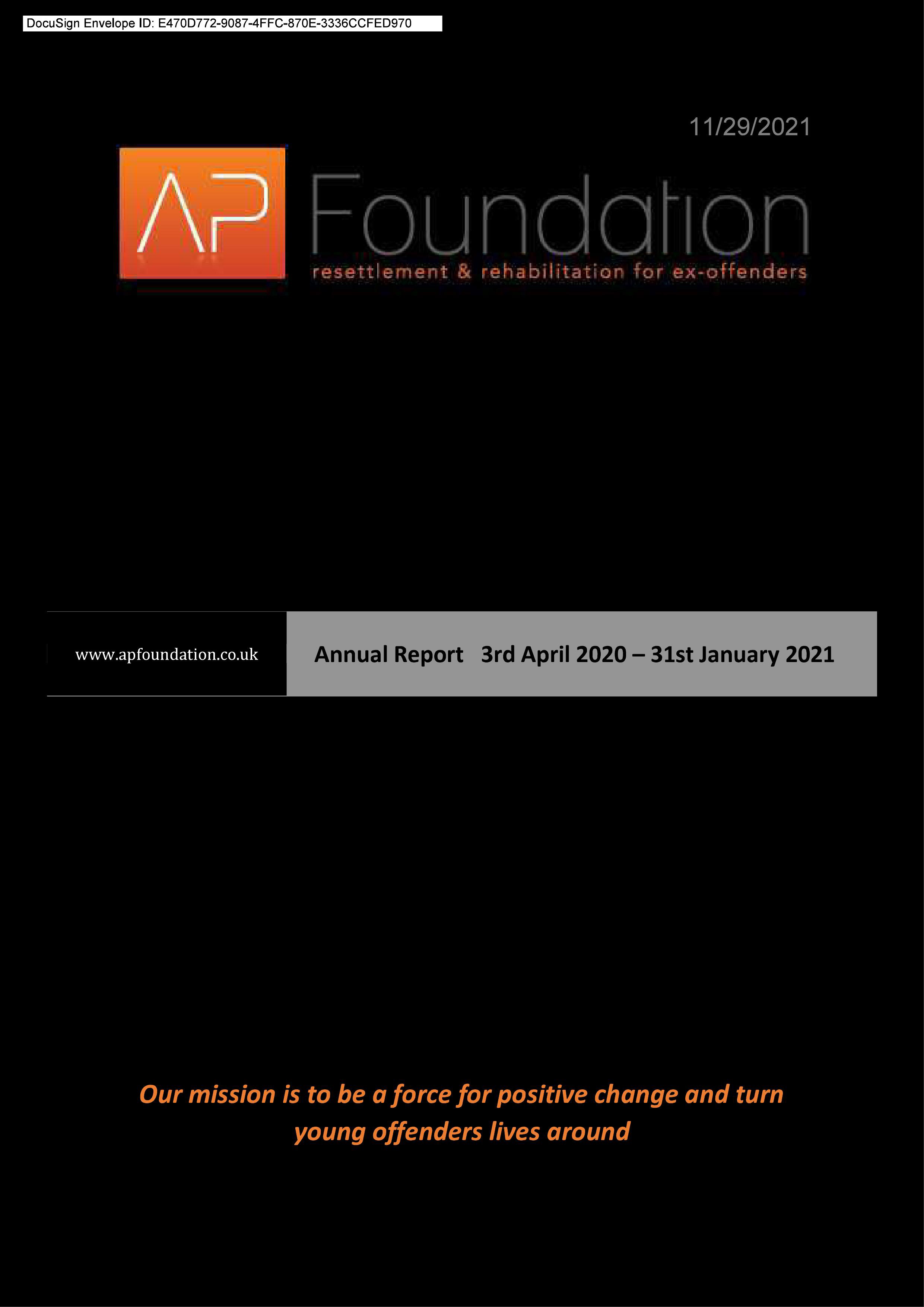 ap foundation annual report