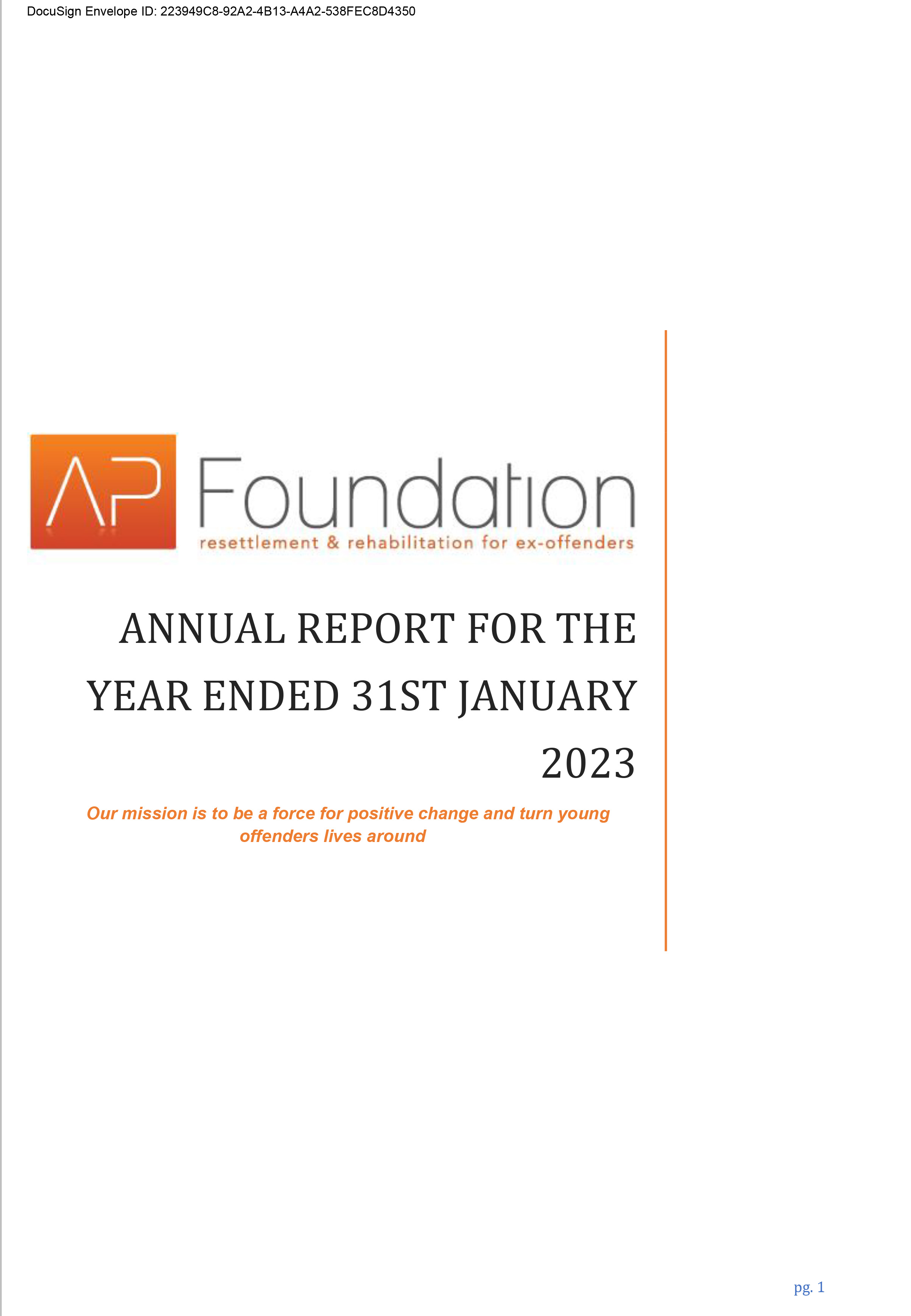 ap foundation annual report